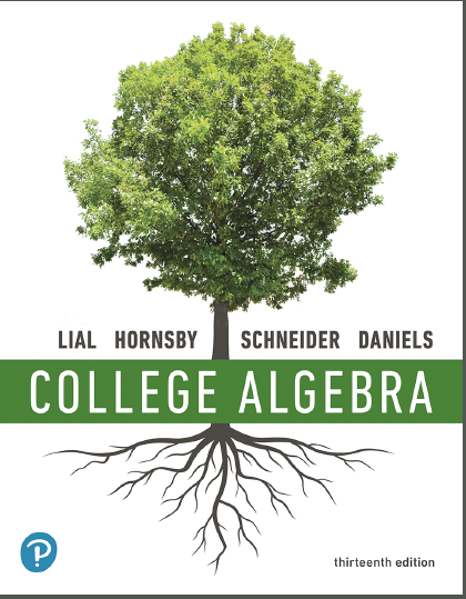 College Algebra (13th Edition) [2020] - Original PDF